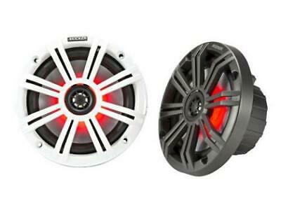 Kicker 45KM654L 6.5" 2-Way Marine Speakers with LED Lighting
