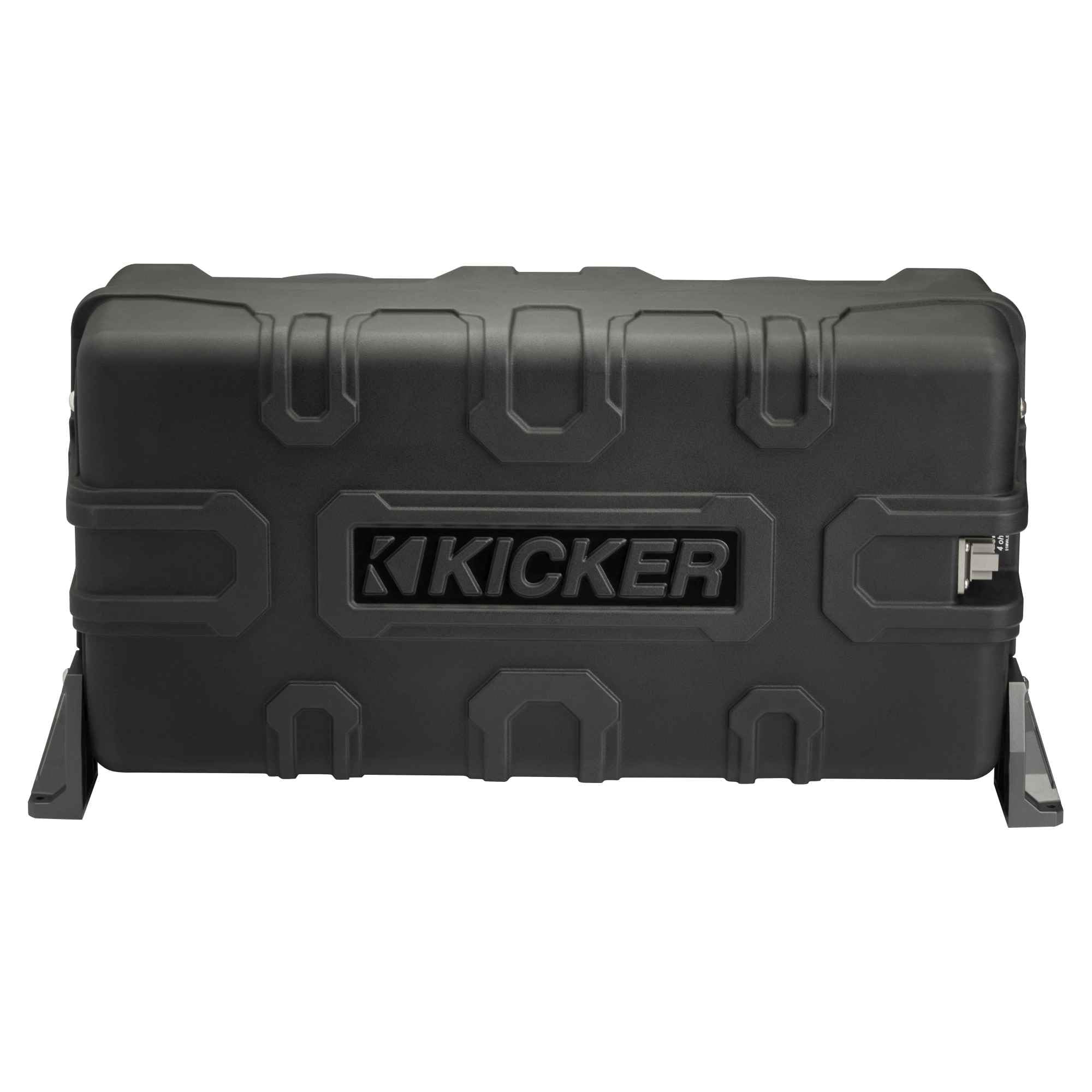 Kicker 51MWLE104 10" Marine Loaded Enclosure with Woofer and Passive Speaker