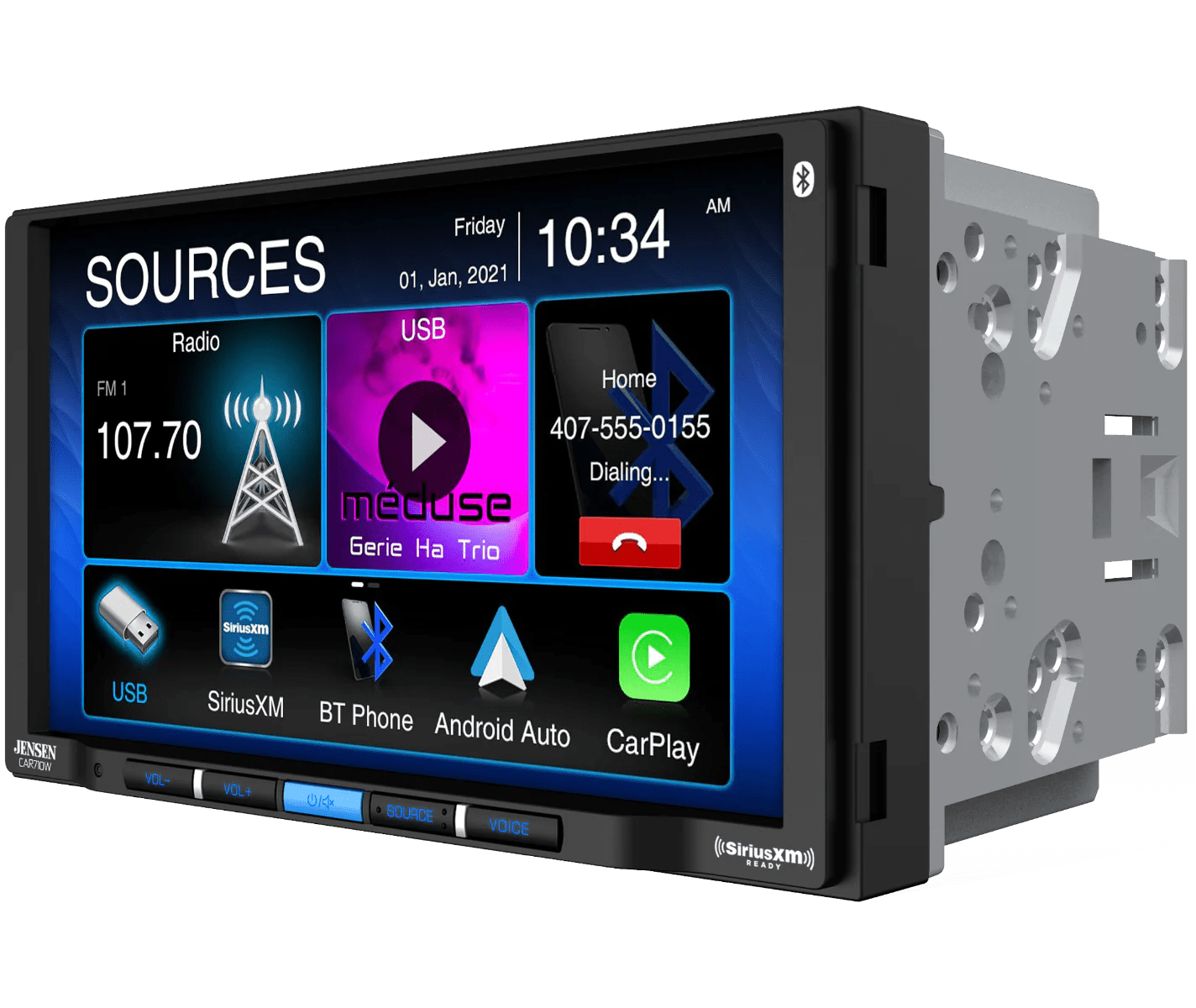 Jensen CAR710W-Jensen-San Diego Car Stereo