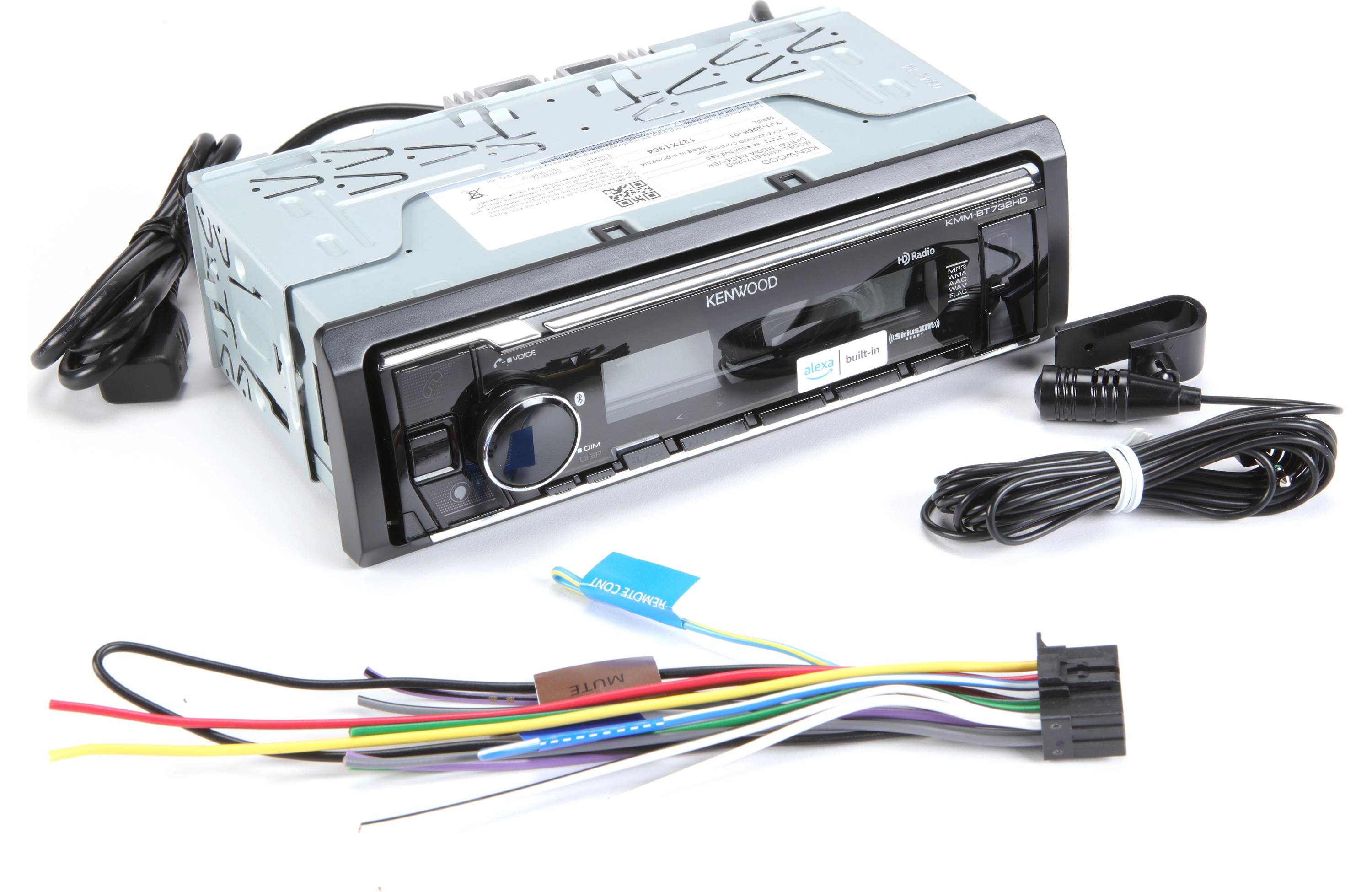 Kenwood KMM-BT732HD-Kenwood-San Diego Car Stereo