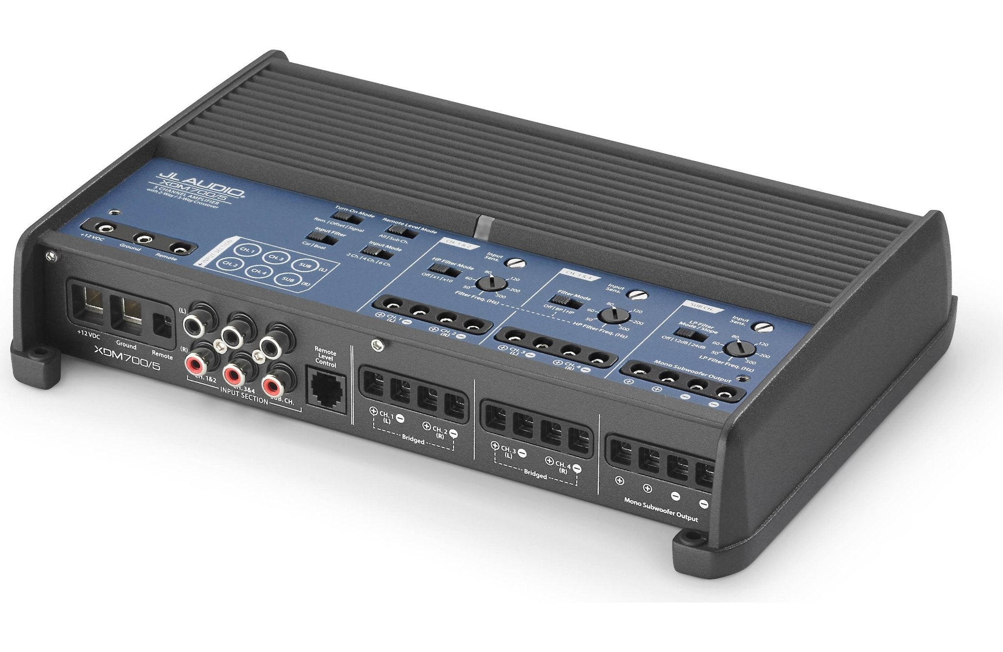 JL Audio XDM700/5 5 - Channel Car/Marine Amplifier - Elite Custom Sound