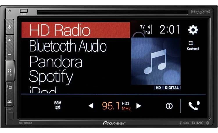 Pioneer AVH-2550NEX-Pioneer-San Diego Car Stereo