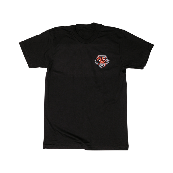 Rockford Fosgate Limited Edition 45th Anniversary Black/Red Shirt: XL-Rockford Fosgate-San Diego Car Stereo