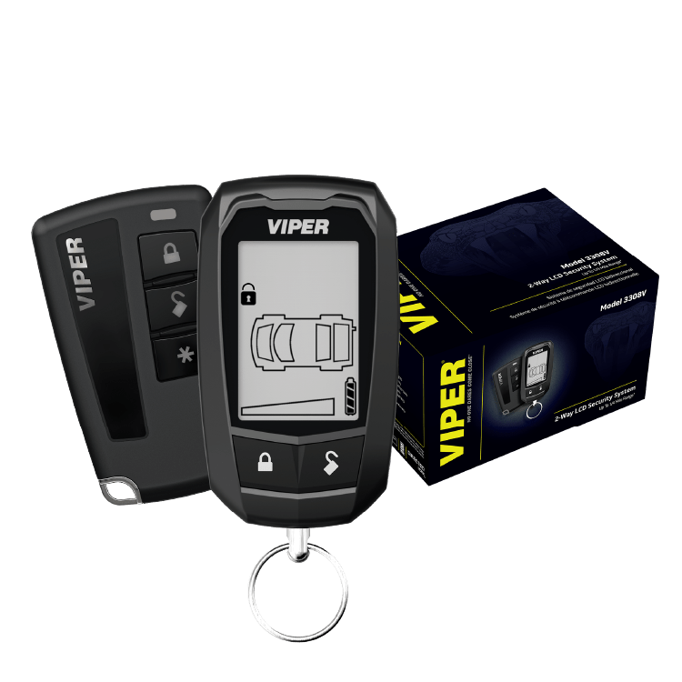 Viper 3308V | 2-way LCD Secuirty System Up to 1/4 mile range