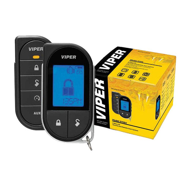 VIPER 5707V | LCD 2-Way Security Car Alarm + Remote Start System