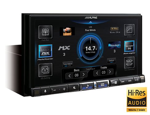 Alpine iLX-507 | 7-Inch Hi-Res Digital Multimedia Receiver
