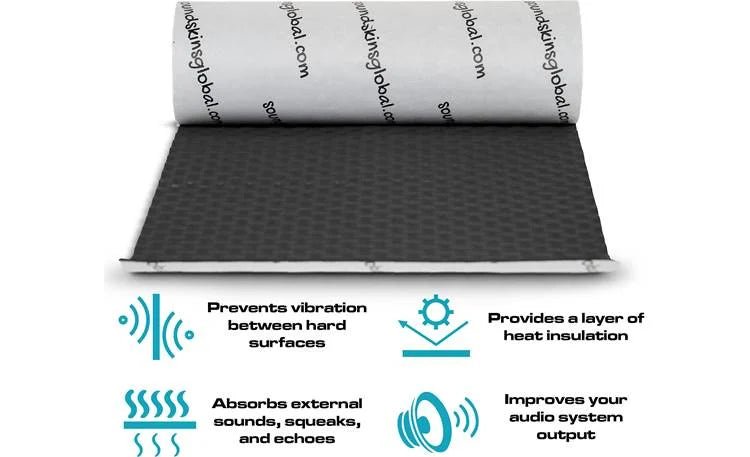 SoundSkins Wavy Foam - San_Diego_Car_Stereo